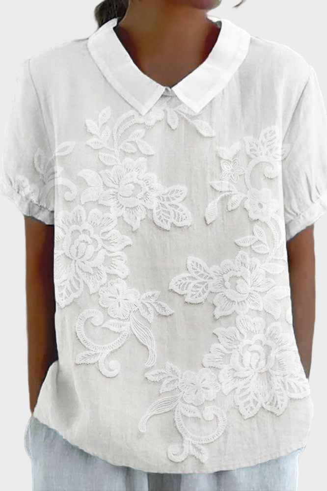 Blusa com gola Lily