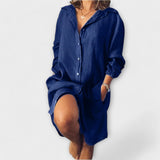 Clara | Blusa de linho de verão