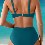 Unifarben Sexy BH Biquíni