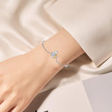 Pulseira ajustável de amizade com temática de cães