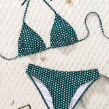 Biquíni com Alças Estampadas