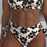 Hibiscus Print Bikini