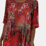Paula | Vestido midi floral solto e leve