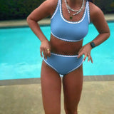 Colorblock Sport Bikini