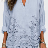 Camisa com estampado floral