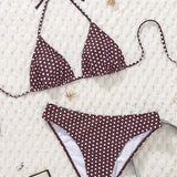 Biquíni com Alças Estampadas