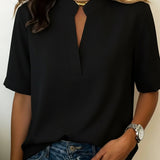 Amália — Blusa elegante com colarinho