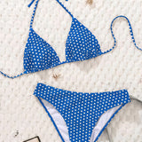 Biquíni com Alças Estampadas