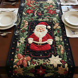 Caminho de mesa acolchoado - Esplendor Ártico