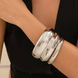 Conjunto de pulseiras de três peças
