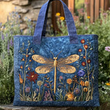 Bolsa Estofada Libélula Dourada | Voo Dourado