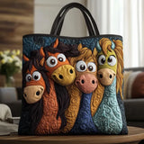 Bolsa Artesanal Póneis Brincalhões | Alegria Despreocupada