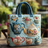 Bolsa Acolchoada com Design Floral | Simplicidade Elegante