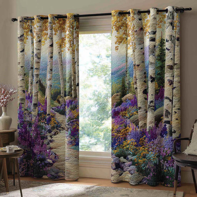 Cortinas Acolchoadas Prado de Bétulas | Frescor Natural