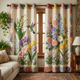 Cortinas Acolchoadas Jardim em Flor | Charme Florido