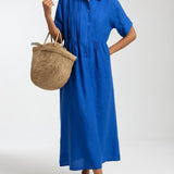 Lisandra | Vestido Camisero Fluido de Verão