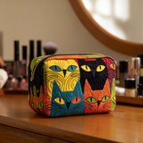 Estojinho acolchoado com design de gato mágico | Charme Felino