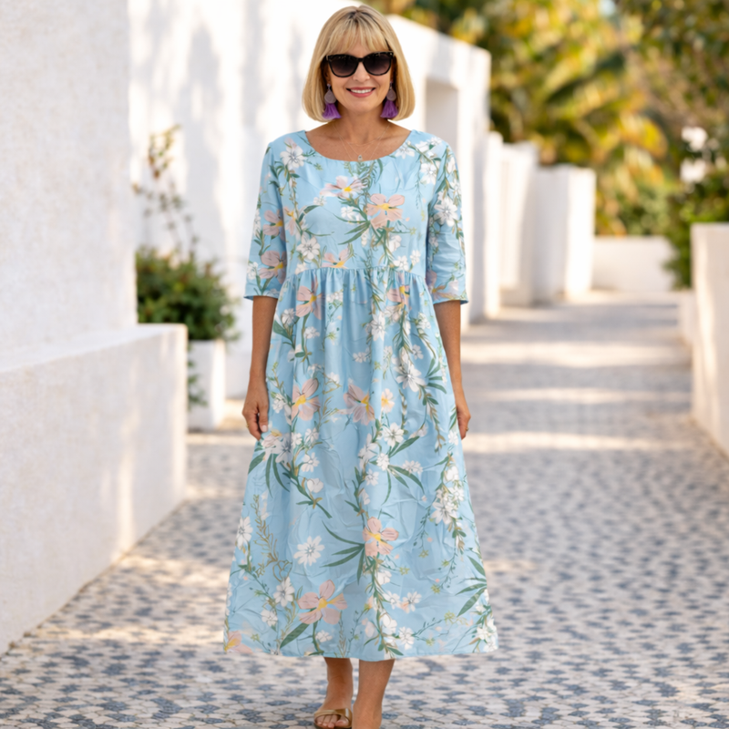 Consuelo | Vestido Floral de Verano