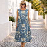 Vanessa | Vestido Midi - Elegância Confortável