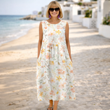 Vanessa | Vestido Midi - Elegância Confortável