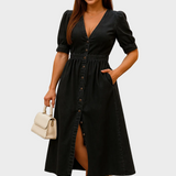 Nina | Vestido de Ganga Brilhante