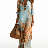 Lurdes | Vestido Camisero Mediterrâneo