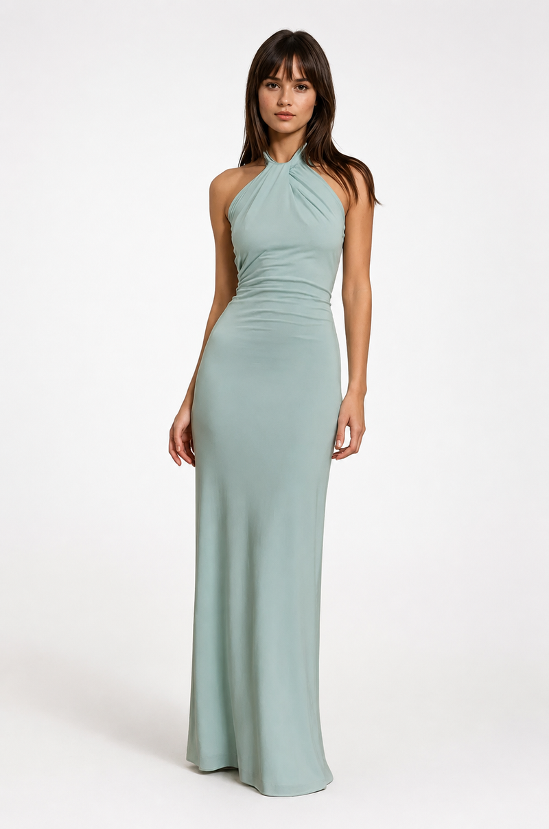 Vânia | Vestido Maxi com Halter