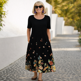 Sónia | Vestido Midi de Estampado Floral