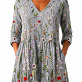 Amélia | Blusa Larga com Decote em V