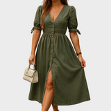 Nina | Vestido de Ganga Brilhante