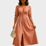Nina | Vestido de Ganga Brilhante