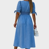 Nina | Vestido de Ganga Brilhante