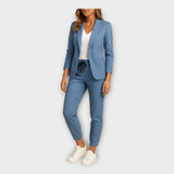 Nikol - Traje de mulher com jaqueta e calças jogger