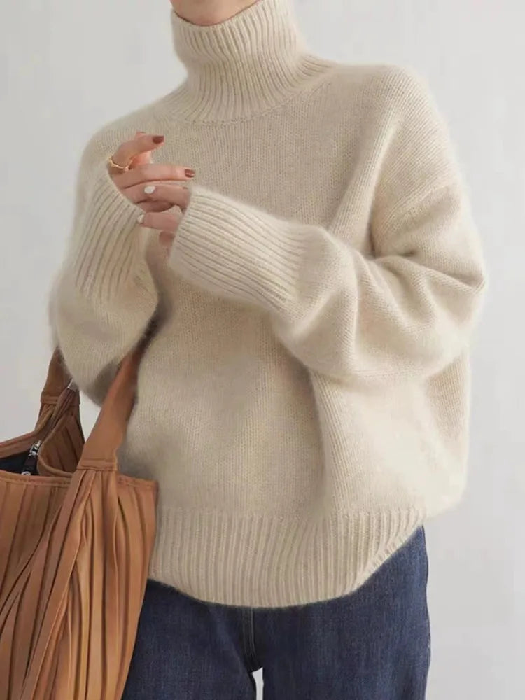 Isabel – Sweater de lã de inverno