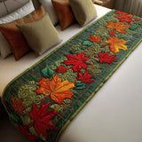 Caminho de Cama Folhas Dançantes | Charme Único