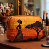 Necessaire acolchoada com estampa de deserto | Charme do Deserto
