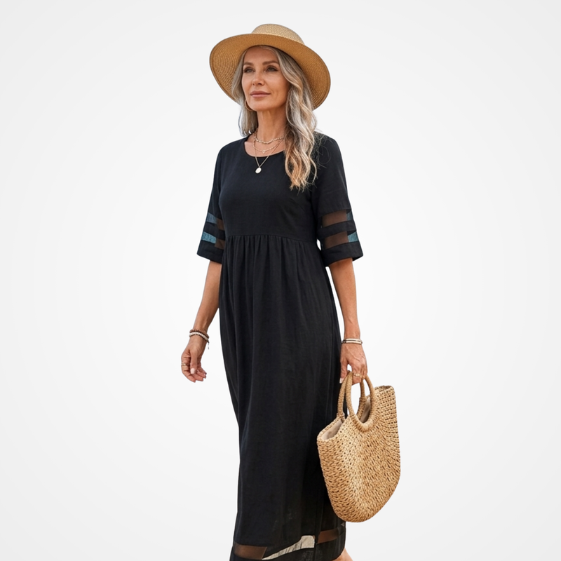 Analisa | Vestido Maxi Silhueta Elegante