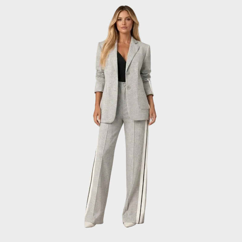 Ewa - Conjunto com blazer ajustado