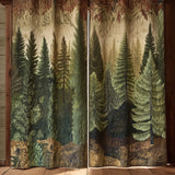 Cortinas Almofadadas da Floresta | Refúgio Natural