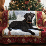Capinha de Sofá Estampada com Labrador Preto | Companhia Fiel