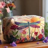 Necessaire Matelassé com Estampa Elegante | Beleza Atemporal