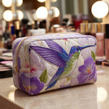 Necessaire Estofada com Estampa Floral | Suavidade Florida