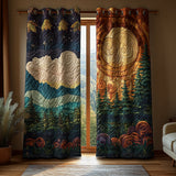 Cortinas Almofadadas da Floresta | Refúgio Natural
