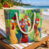 Bolsa de Praia Artesanal | Pollo Funky