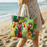 Bolsa de Praia Artesanal | Pollo Funky