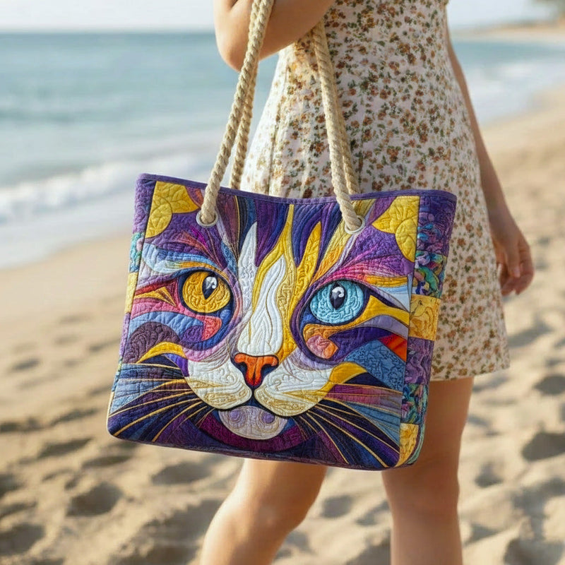 Bolsa de Praia Feita à Mão | Catitude