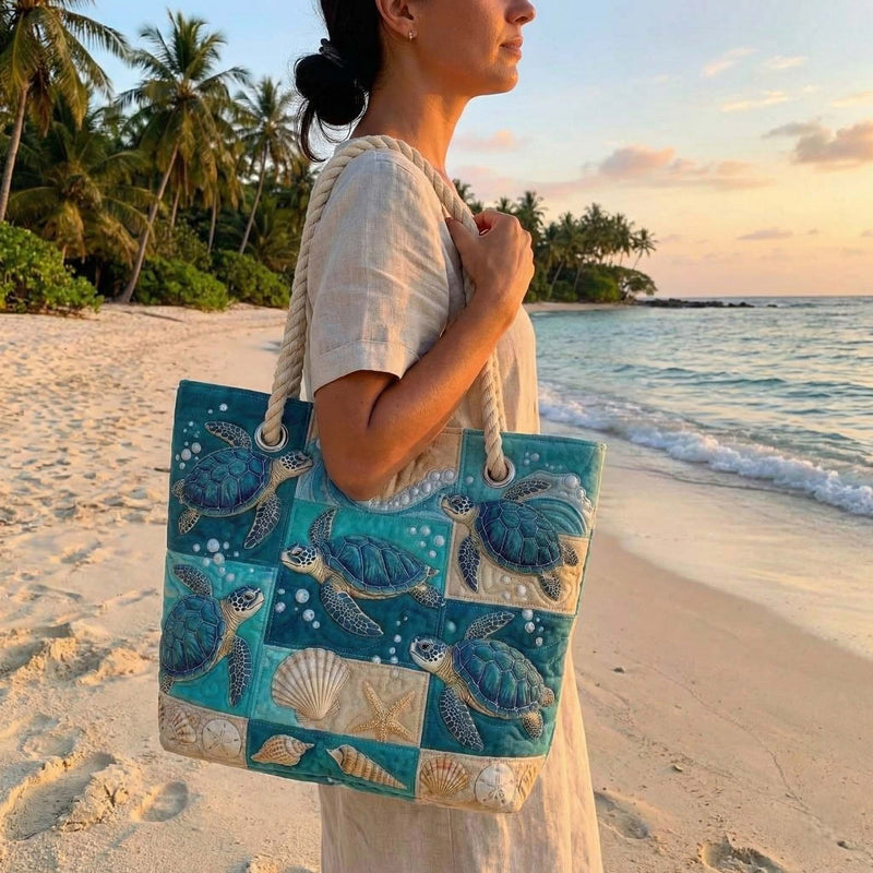 Bolso de Praia Feito à Mão | Turtle Bay