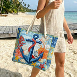 Bolsa de Praia Feita à Mão | Âncora Náutica