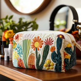 Necessaire Estampada com Cacto Verde | Vida que Persiste