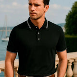 João | Polo com Detalhe Obsidiana